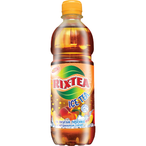 Rix-Tea ice tea Черный чай с персиком 0,5 л.